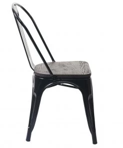 Stuhl HWC-A73 Holz-Sitzfläche (2er Set) - Braun - Schwarz -Deutschland Stühle Verkaufs-Shop 01c2dce59748439fb75666c9c050d258 2