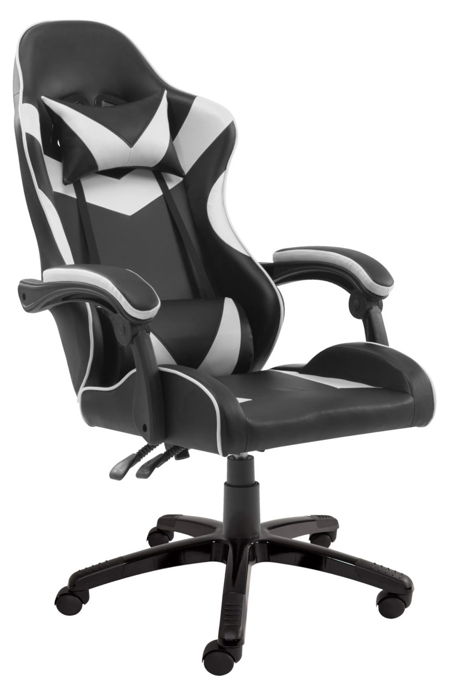Svita Gaming-Chair - Schwarz - Weiß 2 Svita Gaming-Chair - Schwarz - Weiß – Bild 2