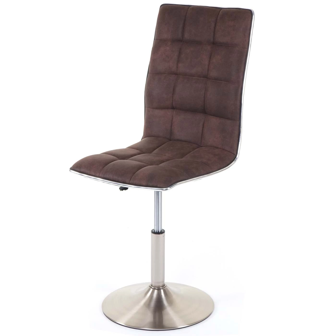 Esszimmerstuhl HWC-C41 (2er Set) - Braun 4 Esszimmerstuhl HWC-C41 (2er Set) - Braun – Bild 4