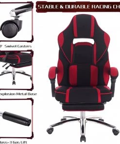 Woltu Gaming Stuhl Felix - Rot 15 Woltu Gaming Stuhl Felix - Rot -Deutschland Stühle Verkaufs-Shop 03142a406e4a4ecb988fe77d5fd88c83