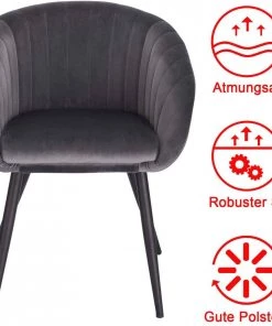 Woltu Esszimmerstuhl Patrick (2er Set) - Grau -Deutschland Stühle Verkaufs-Shop 031ff2aeabef4c7cab8a0dd23f287dc8