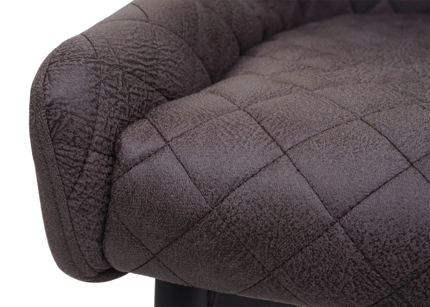 Esszimmerstuhl HWC-H79 (6er Set) drehbar - Anthrazit 6 Esszimmerstuhl HWC-H79 (6er Set) drehbar - Anthrazit – Bild 6