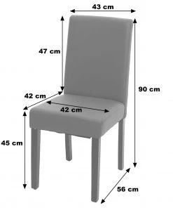HWC Esszimmerstuhl Littau - Weiß - Schwarz -Deutschland Stühle Verkaufs-Shop 0478c035543c4e4aa3a0f6299038cb4d 1
