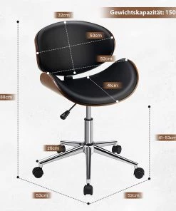 Costway Höhenverstellbare Bürostuhl -Deutschland Stühle Verkaufs-Shop 0567002d830647c5a74b2bab26b93e51