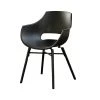 KAWOLA Stuhl Zaja Esszimmerstuhl Kunststoff - KAWOLA Stuhl ZAJA Esszimmerstuhl Kunststoff schwarz