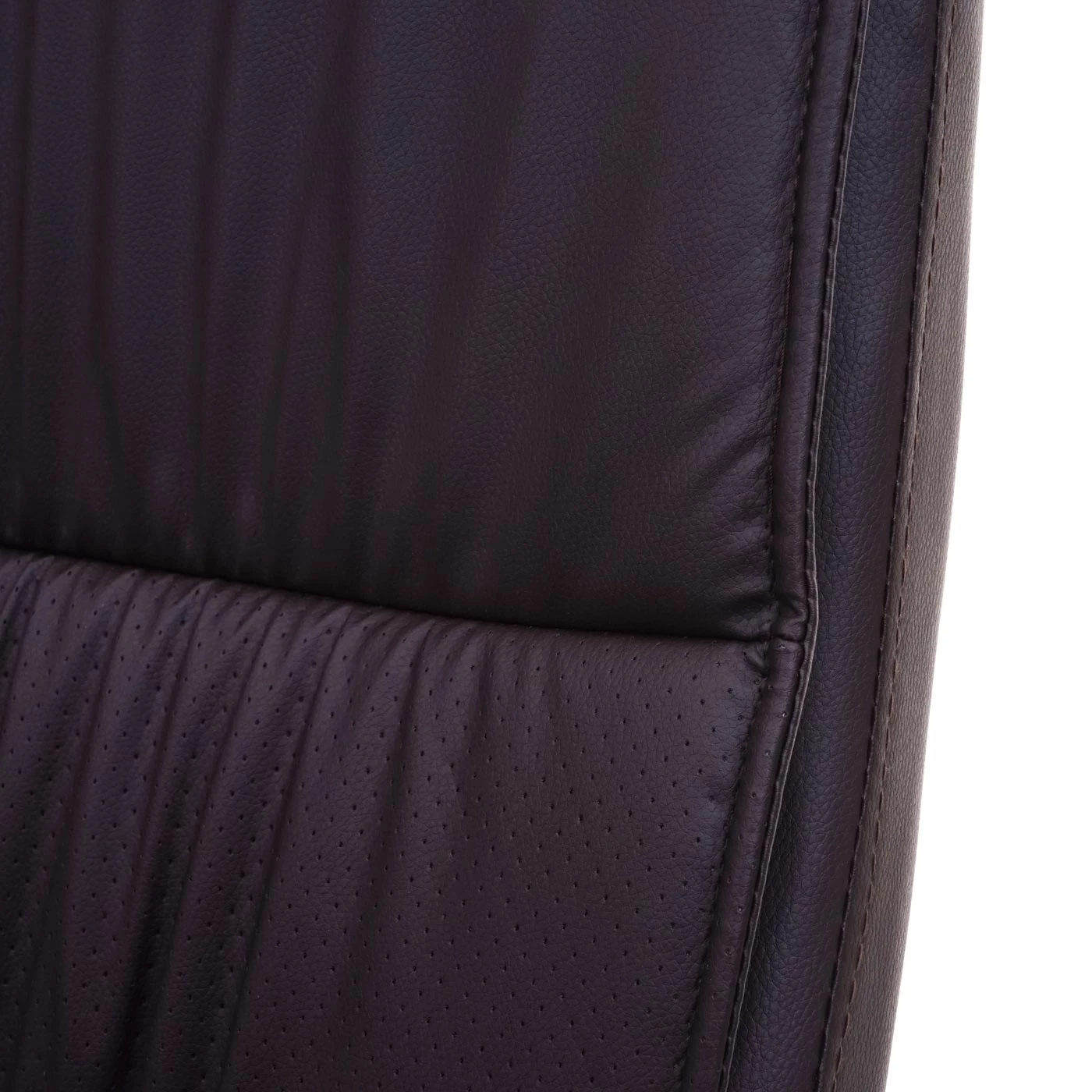 Konferenzstuhl HWC-A49 - Braun - Metall 4 Konferenzstuhl HWC-A49 - Braun - Metall – Bild 4