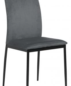 Ebuy24 Des Esszimmerstuhl grau.