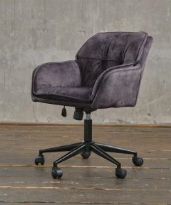 KAWOLA Bürostuhl Schreibtischstuhl TERRY Velvet - Anthrazit 9 KAWOLA Bürostuhl Schreibtischstuhl TERRY Velvet - Anthrazit -Deutschland Stühle Verkaufs-Shop 0a24a5c797b94c86a4b053a1dc8acff4