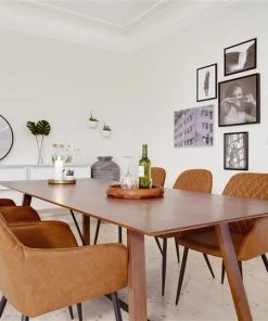 Ebuy24 Hasse Esszimmerstuhl - Eiche Schwarzbraun Dekor - 65 x 57 cm - Kunstleder -Deutschland Stühle Verkaufs-Shop 0b1bd4e47201488696b2374f26246cfe