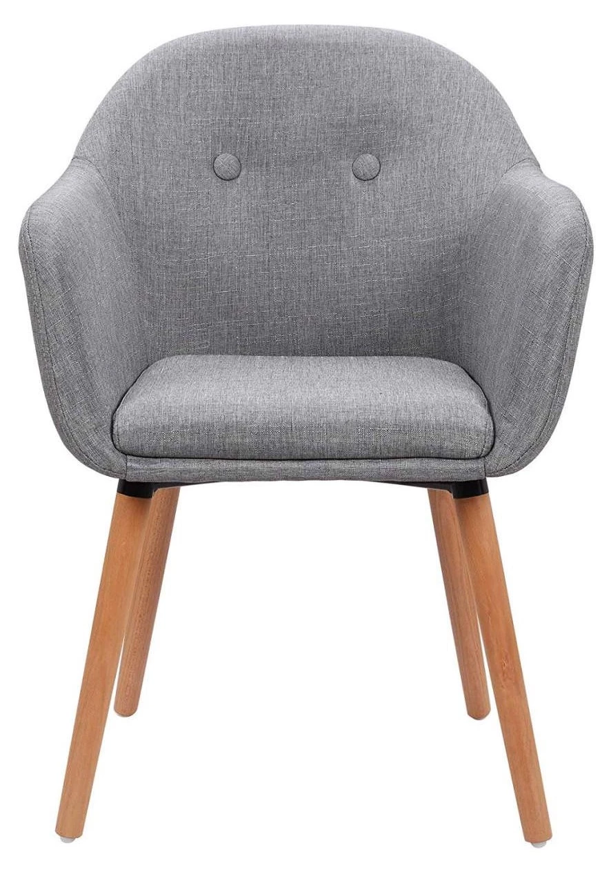 Woltu Esszimmerstuhl Viola (2er Set) - Hellgrau 2 Woltu Esszimmerstuhl Viola (2er Set) - Hellgrau – Bild 2