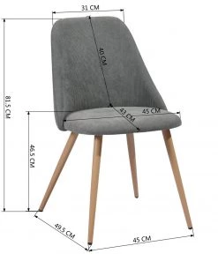 Urban Meuble Esszimmerstühle FELICIO CORDUROY TAUPE -Deutschland Stühle Verkaufs-Shop 0db104a099104b6f8387bc54f71aa5ac