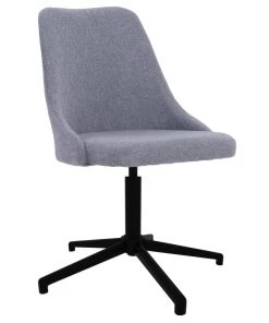 VidaXL Bürostuhl Drehbar Stoff - Hellgrau