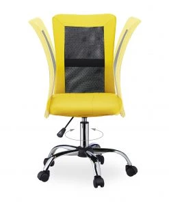 Relaxdays Bürostuhl Drehstuhl - Gelb - Silber - Schwarz -Deutschland Stühle Verkaufs-Shop 0e53dfd8f8e64a74ad957f36dc830852