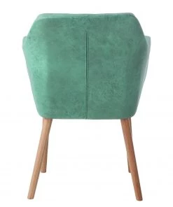 Mørteens Armlehnenstuhl Leedy IV - Kunstleder / Eiche massiv - Mintgrün - Einzelstuhl -Deutschland Stühle Verkaufs-Shop 1000007434 190606 10551000016 GALLERYIMAGES P000000001000007434