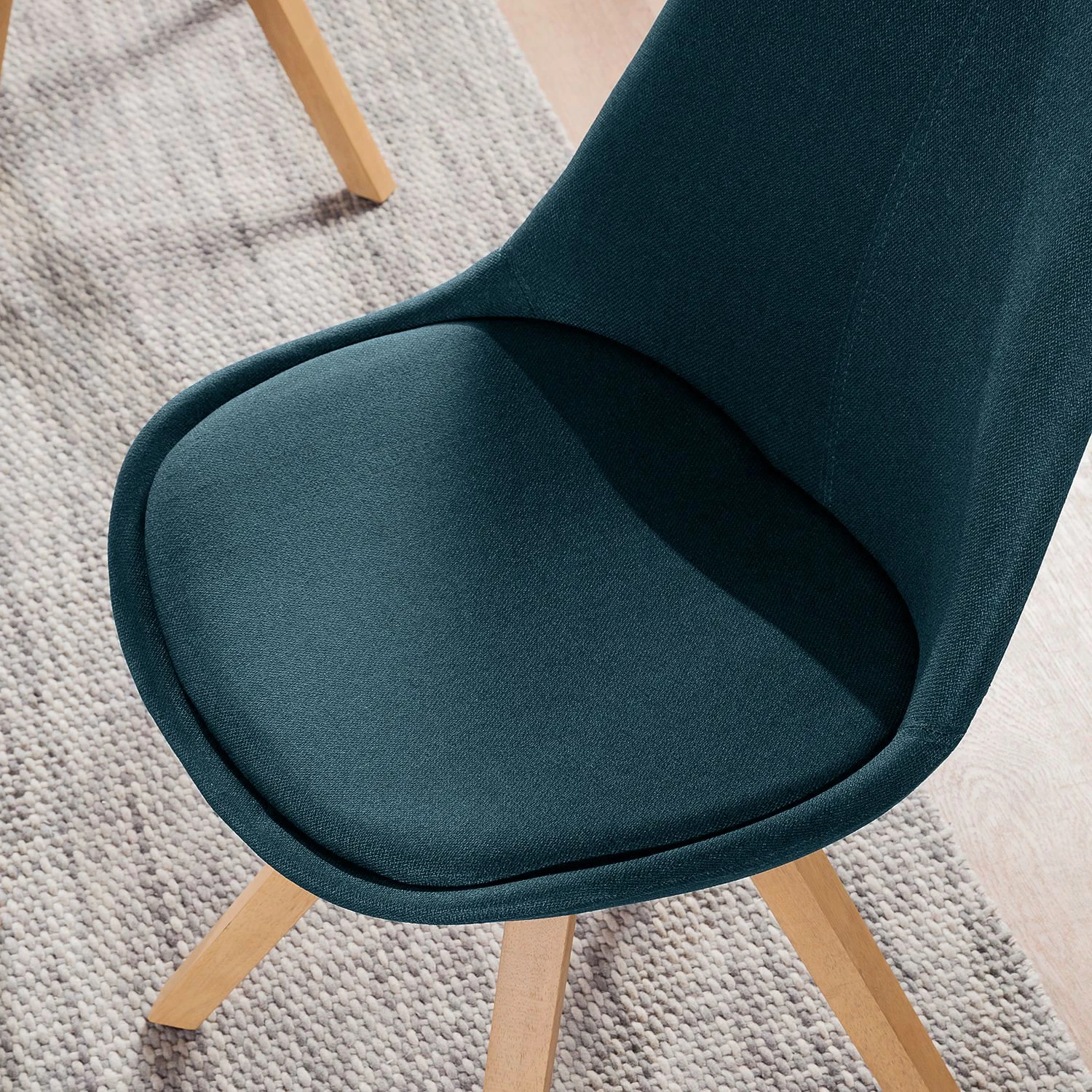 Mørteens Polsterstuhl Aledas II - Webstoff Cors: Jeansblau - 2er Set 8 Mørteens Polsterstuhl Aledas II - Webstoff Cors: Jeansblau - 2er Set – Bild 8