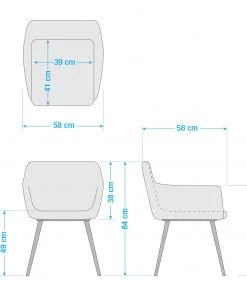 Mørteens Armlehnenstuhl Nicholas - Kunstleder Aken: Vintage Braun - Einzelstuhl -Deutschland Stühle Verkaufs-Shop 1000016017 201013 14325700023 DETAILS P000000001000016017