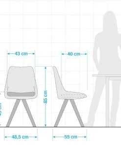 Mørteens Esszimmerstuhl Aledas - Grau - 2er Set 25 Mørteens Esszimmerstuhl Aledas - Grau - 2er Set -Deutschland Stühle Verkaufs-Shop 1000016088 191206 17490700028 SKETCH DETAILS P000000001000016088 sketch