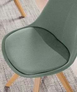 Mørteens Polsterstuhl Aledas II - Webstoff Cors: Mintgrau - 2er Set -Deutschland Stühle Verkaufs-Shop 1000016101 201008 06213300112 DETAILS P000000001000016101