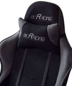Home24office Gaming Chair mcRacing I - Schwarz / Grau -Deutschland Stühle Verkaufs-Shop 1000027353 201009 12341000006 DETAILS P000000001000027353