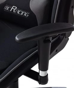 Home24office Gaming Chair mcRacing I - Schwarz / Grau -Deutschland Stühle Verkaufs-Shop 1000027353 201009 12341500012 DETAILS P000000001000027353