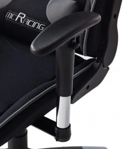 Home24office Gaming Chair mcRacing I - Schwarz / Grau -Deutschland Stühle Verkaufs-Shop 1000027353 201009 12341600013 DETAILS P000000001000027353