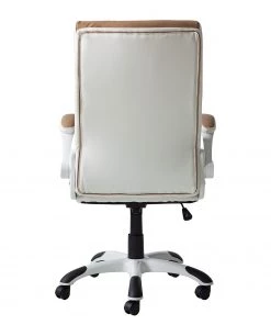 Home24office Chefsessel Loipo II - Kunstleder - Macchiato / Weiß -Deutschland Stühle Verkaufs-Shop 1000035445 200930 14010700004 DETAILS P000000001000035445