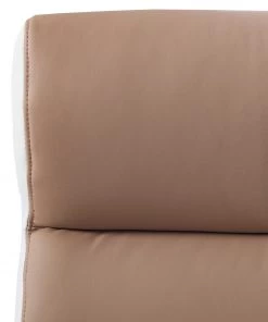 Home24office Chefsessel Loipo II - Kunstleder - Macchiato / Weiß -Deutschland Stühle Verkaufs-Shop 1000035445 200930 14011400009 DETAILS P000000001000035445