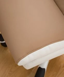 Home24office Chefsessel Loipo II - Kunstleder - Macchiato / Weiß -Deutschland Stühle Verkaufs-Shop 1000035445 201012 11053400006 DETAILS P000000001000035445