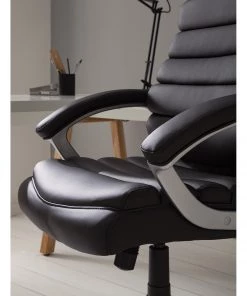 Home24office Chefsessel Hatley - Schwarz -Deutschland Stühle Verkaufs-Shop 1000035447 200819 06095600004 DETAILS P000000001000035447