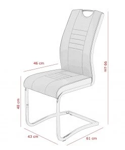 Freischwinger Truffaldino - 2er Set -Deutschland Stühle Verkaufs-Shop 1000046725 200703 06292600001 SKETCH DETAILS P000000001000046725 sketch