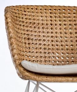 Mørteens Armlehnenstuhl Nokomai - (inkl. Sitzkissen) - Rattan / Metall - Rattan / Weiß 24 Mørteens Armlehnenstuhl Nokomai - (inkl. Sitzkissen) - Rattan / Metall - Rattan / Weiß -Deutschland Stühle Verkaufs-Shop 1000050850 210520 16125900004 DETAILS P000000001000050850