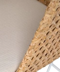 Mørteens Armlehnenstuhl Nokomai - (inkl. Sitzkissen) - Rattan / Metall - Rattan / Weiß 27 Mørteens Armlehnenstuhl Nokomai - (inkl. Sitzkissen) - Rattan / Metall - Rattan / Weiß -Deutschland Stühle Verkaufs-Shop 1000050850 210520 16125900006 DETAILS P000000001000050850