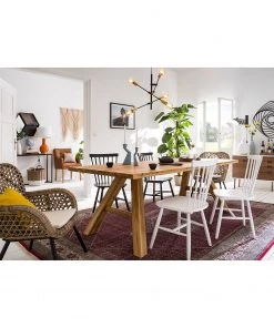 Ars manufacti Armlehnenstuhl Hawea (inkl. Sitzkissen) - Rattan / Metall - Rattan / Schwarz -Deutschland Stühle Verkaufs-Shop 1000050859 190212 18025400003 MOOD GALLERYIMAGES P000000001000050859 mood