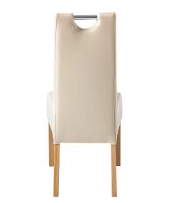 Ars Natura Esszimmerstuhl Lenya (2er Set) - Kunstleder Beige/Buche Natur -Deutschland Stühle Verkaufs-Shop 1000063634 201016 12322300013 DETAILS P000000001000063634