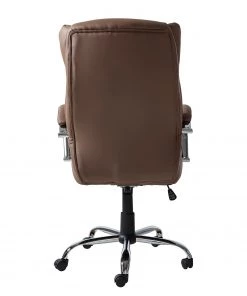 Home24office Chefsessel Director II - Kunstleder / Kunststoff - Cappuccino / Silber -Deutschland Stühle Verkaufs-Shop 1000064391 200701 11452000040 DETAILS P000000001000064391