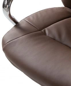 Home24office Chefsessel Director II - Kunstleder / Kunststoff - Cappuccino / Silber -Deutschland Stühle Verkaufs-Shop 1000064391 200701 11452000041 DETAILS P000000001000064391