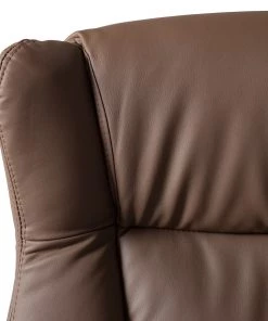 Home24office Chefsessel Director II - Kunstleder / Kunststoff - Cappuccino / Silber -Deutschland Stühle Verkaufs-Shop 1000064391 200701 11452300044 DETAILS P000000001000064391