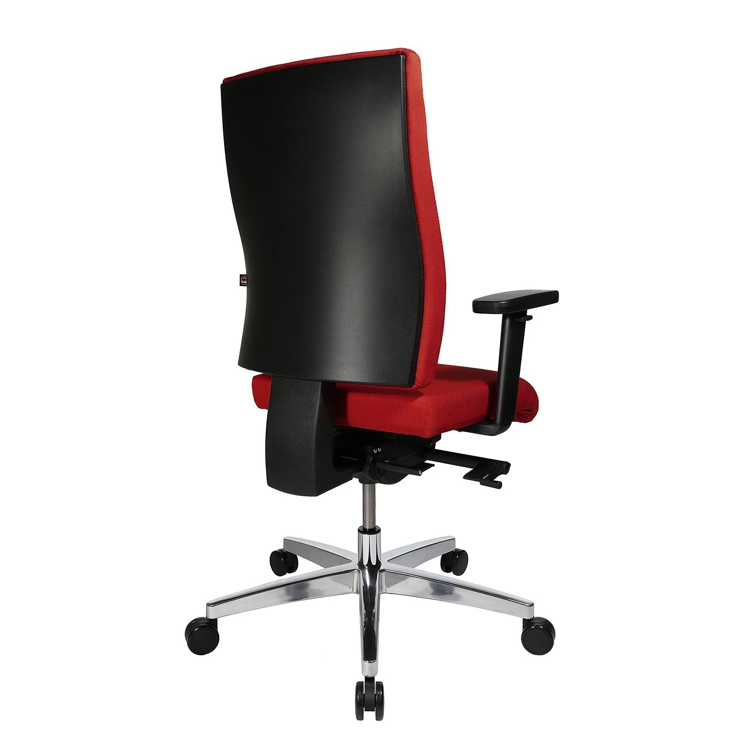 Topstar Bürodrehstuhl Profi Star 15 - Webstoff / Aluminium - Rot 5 Topstar Bürodrehstuhl Profi Star 15 - Webstoff / Aluminium - Rot – Bild 5