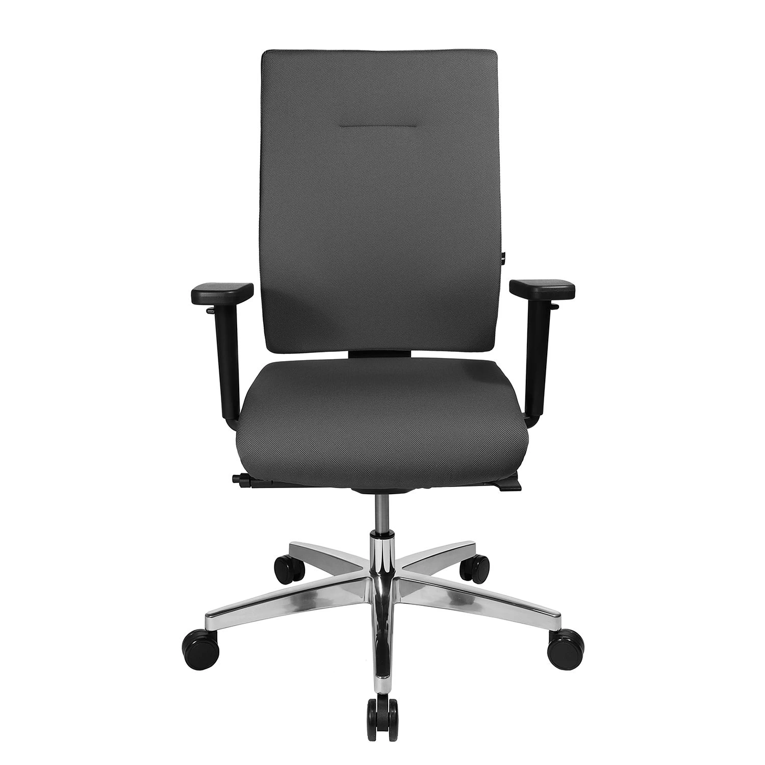 Topstar Bürodrehstuhl Profi Star 15 - Webstoff / Aluminium - Anthrazit 3 Topstar Bürodrehstuhl Profi Star 15 - Webstoff / Aluminium - Anthrazit – Bild 3