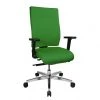 Topstar Bürodrehstuhl Profi Star 15 - Webstoff / Aluminium - Grün