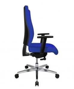 Topstar Bürodrehstuhl Profi Star 15 - Webstoff / Aluminium - Blau -Deutschland Stühle Verkaufs-Shop 1000096420 190208 08090500066 GALLERYIMAGES P000000001000096420