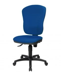 Topstar Drehstuhl Point 80 - Kunstfaser / Kunststoff - Royalblau / Schwarz