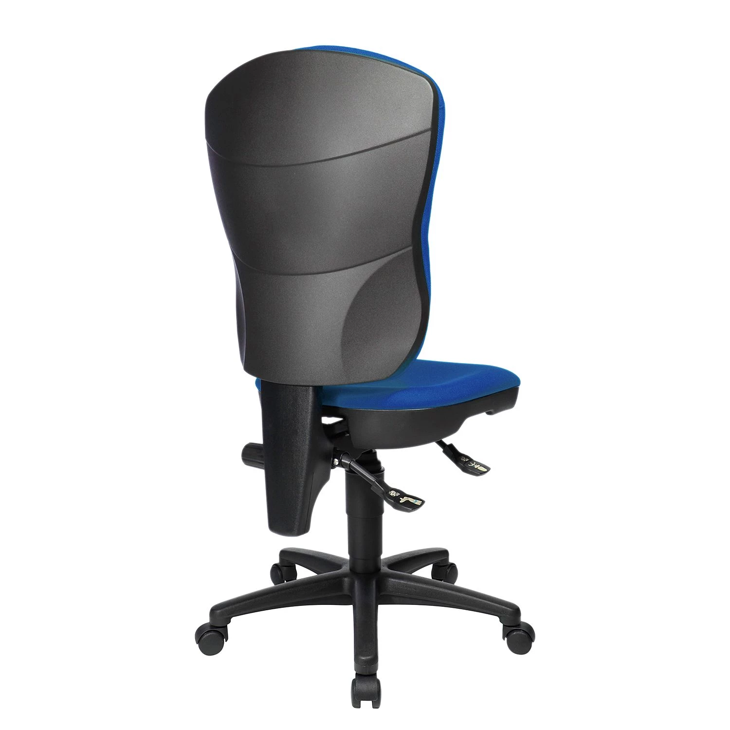 Topstar Drehstuhl Point 80 - Kunstfaser / Kunststoff - Royalblau / Schwarz 6 Topstar Drehstuhl Point 80 - Kunstfaser / Kunststoff - Royalblau / Schwarz – Bild 6