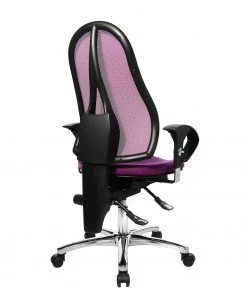 Topstar Bürodrehstuhl Sitness 15 - Kunstfaser / Metall - Lila / Chrom -Deutschland Stühle Verkaufs-Shop 1000096506 190208 08091000244 GALLERYIMAGES P000000001000096506