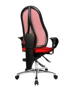 Topstar Bürodrehstuhl Sitness 15 - Kunstfaser / Metall - Rot / Chrom -Deutschland Stühle Verkaufs-Shop 1000096507 190208 08091100254 GALLERYIMAGES P000000001000096507