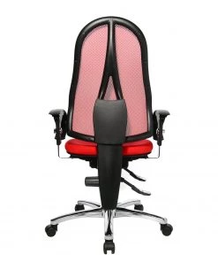 Topstar Bürodrehstuhl Sitness 15 - Kunstfaser / Metall - Rot / Chrom -Deutschland Stühle Verkaufs-Shop 1000096507 190208 08091100255 GALLERYIMAGES P000000001000096507