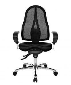 Topstar Bürodrehstuhl Sitness 15 - Kunstfaser / Metall - Schwarz / Chrom -Deutschland Stühle Verkaufs-Shop 1000096508 190208 08091100257 GALLERYIMAGES P000000001000096508