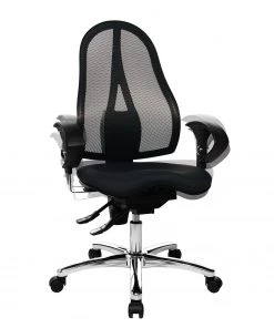 Topstar Bürodrehstuhl Sitness 15 - Kunstfaser / Metall - Schwarz / Chrom -Deutschland Stühle Verkaufs-Shop 1000096508 190208 08091100262 GALLERYIMAGES P000000001000096508