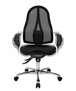 Topstar Bürodrehstuhl Sitness 15 - Kunstfaser / Metall - Schwarz / Chrom -Deutschland Stühle Verkaufs-Shop 1000096508 190208 08091100263 GALLERYIMAGES P000000001000096508