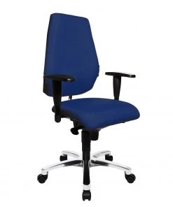 Topstar Bürodrehstuhl Sitness 30 - Kunstfaser / Aluminium - Royalblau / Schwarz -Deutschland Stühle Verkaufs-Shop 1000096518 190208 08091200293 GALLERYIMAGES P000000001000096518